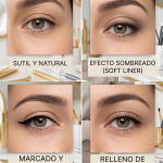 Cómo levantar el párpado caído visualmente con micropigmentación de ojos.